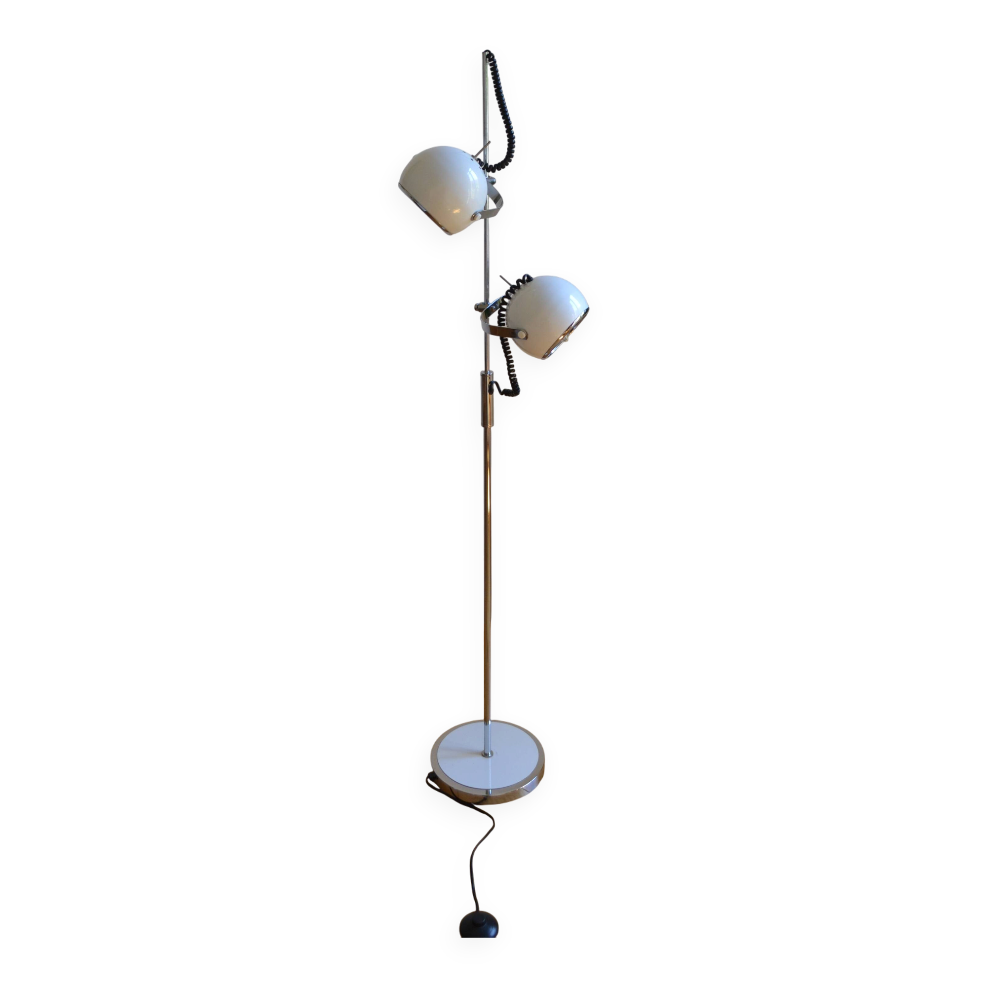 Vintage 1980 Eye Ball Reading Floor Lamp *** cult object of the 80s ***