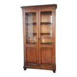 Display cabinet, oak bookcase from the 20s