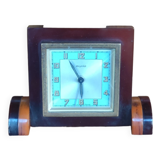 Old Bayard Art Deco Bakelite Alarm Clock