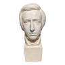 Man's face in plaster