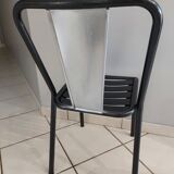Suite de 6 chaises Tolix modèle T4 par Xavier Pauchard 1950
