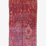 Vintage Red Collectible Rug - 367 x 194 cm