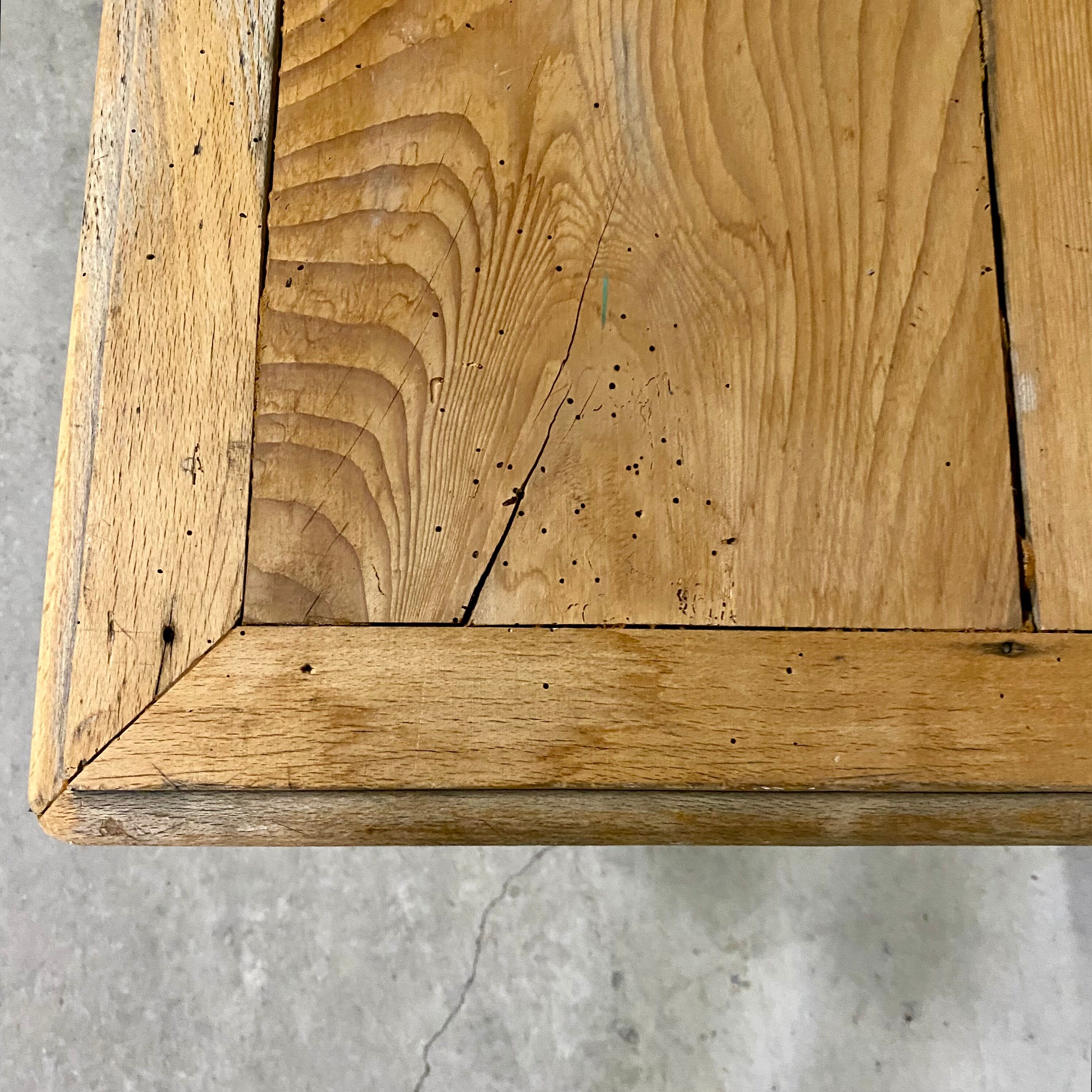 Light wood table