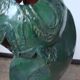 ‘Head’ sculpture lamp, glazed ceramic, vintage, Poland, 20th century