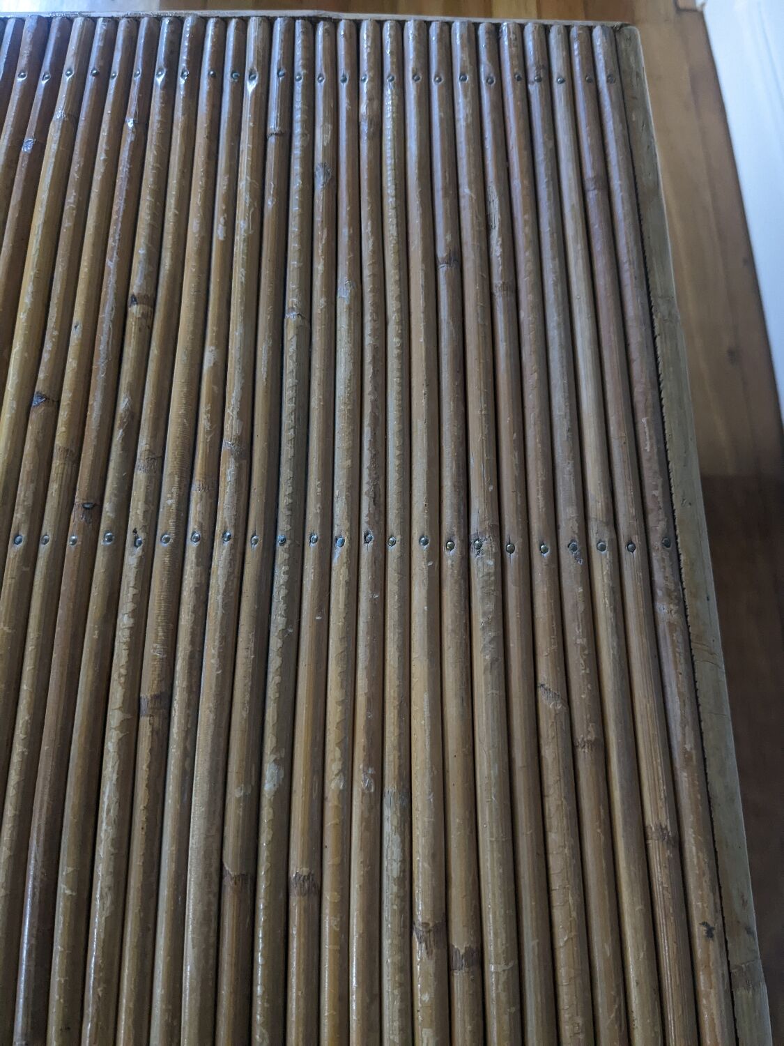 Rattan coffee table