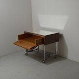 Occasional furniture on casters in Rio rosewood 1960