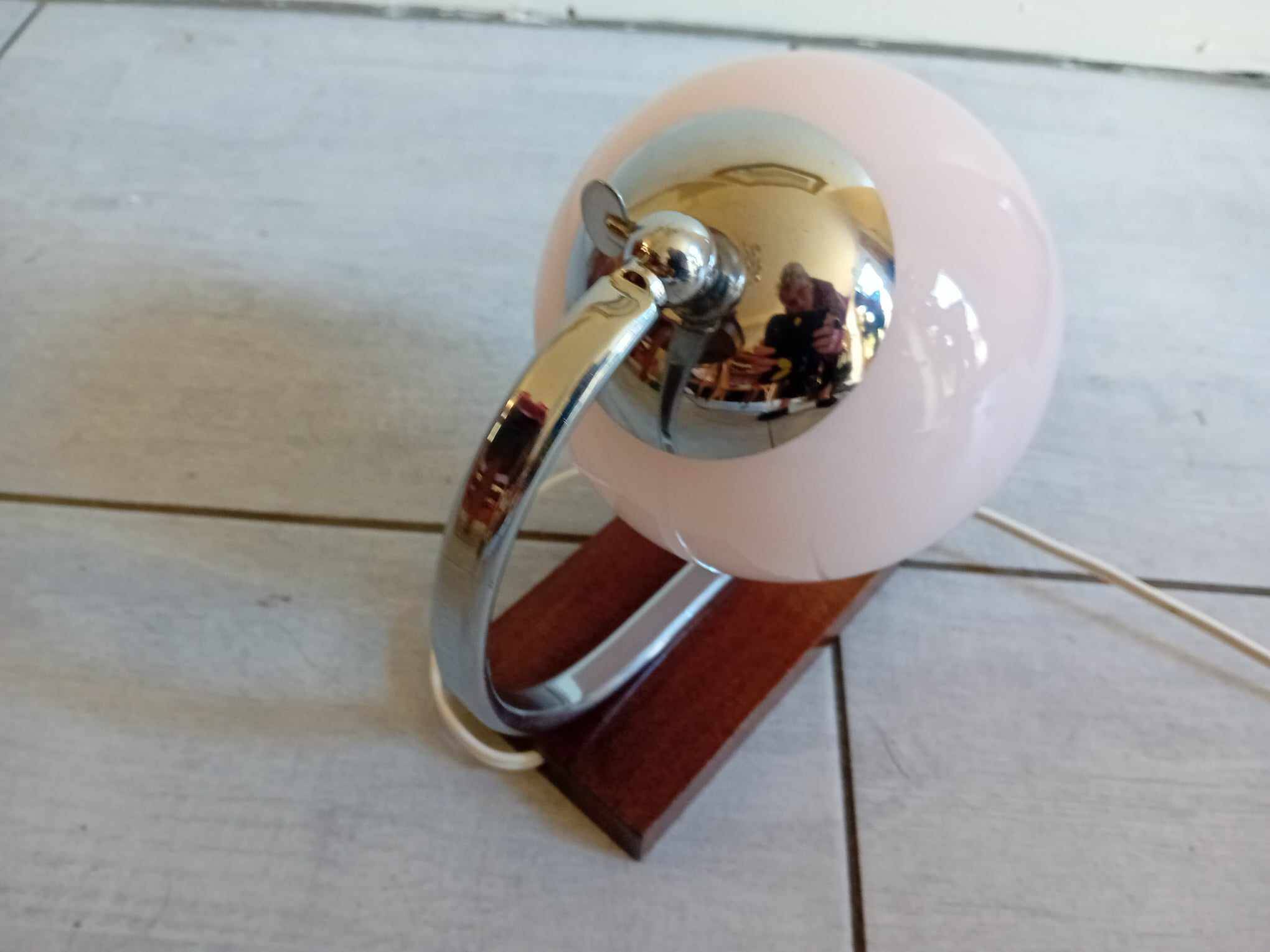 Art deco bedside lamp.