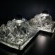 Murano wall lamps Polifemo by Angelo Brotto for Esperia, Italy, 1970s, set of 2