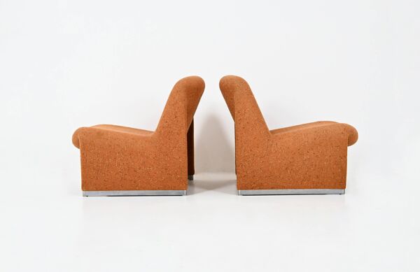 Paire de Fauteuils Alky par Giancarlo Piretti pour Anonima Castelli, 1970s