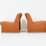 Pair of Alky Armchairs by Giancarlo Piretti for Anonima Castelli, 1970s
