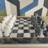 Marble chess game