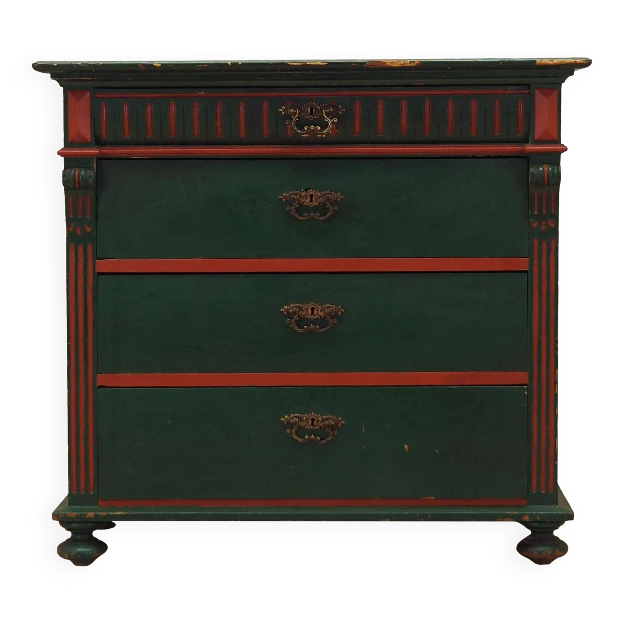 Commode en pin, design danois, années 1950, production : Danemark