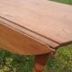 Wooden round table