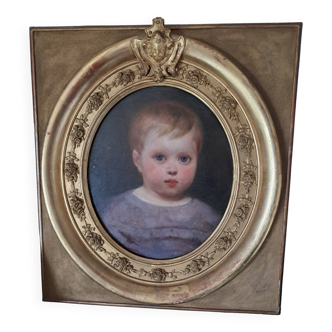 Painting Portrait of a Child