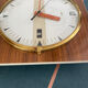 Arsa Formica wall clock, vintage pendulum from the 60s.