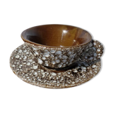 Vintage breakfast cup Vallauris 1960.