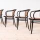 Set of 4 Thonet dining chairs by Drevounia, model 210, Czechoslovakia, 1960s