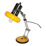 Articulated lamp in lacquered steel, Aluminor, France, 1980.