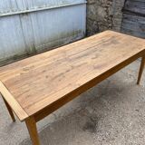 Solid oak farmhouse table 1900
