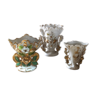 Lot de vases de sacristie