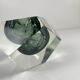 Cendrier / vide poche Sommerso en verre de Murano, forme diamant, Italie, 1970