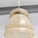 Lampe de plafond vintage nacrée, années 1960