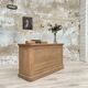 Bank store counter with drawers, circa 1900.