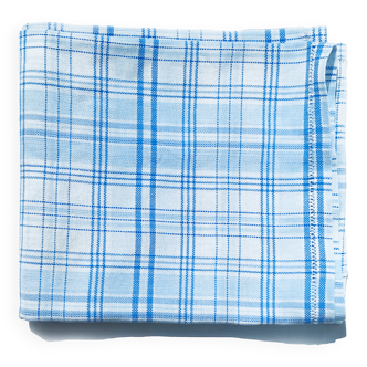 Checkered tablecloth