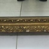 Miroir à fronton de style Louis XV - 113x70cm