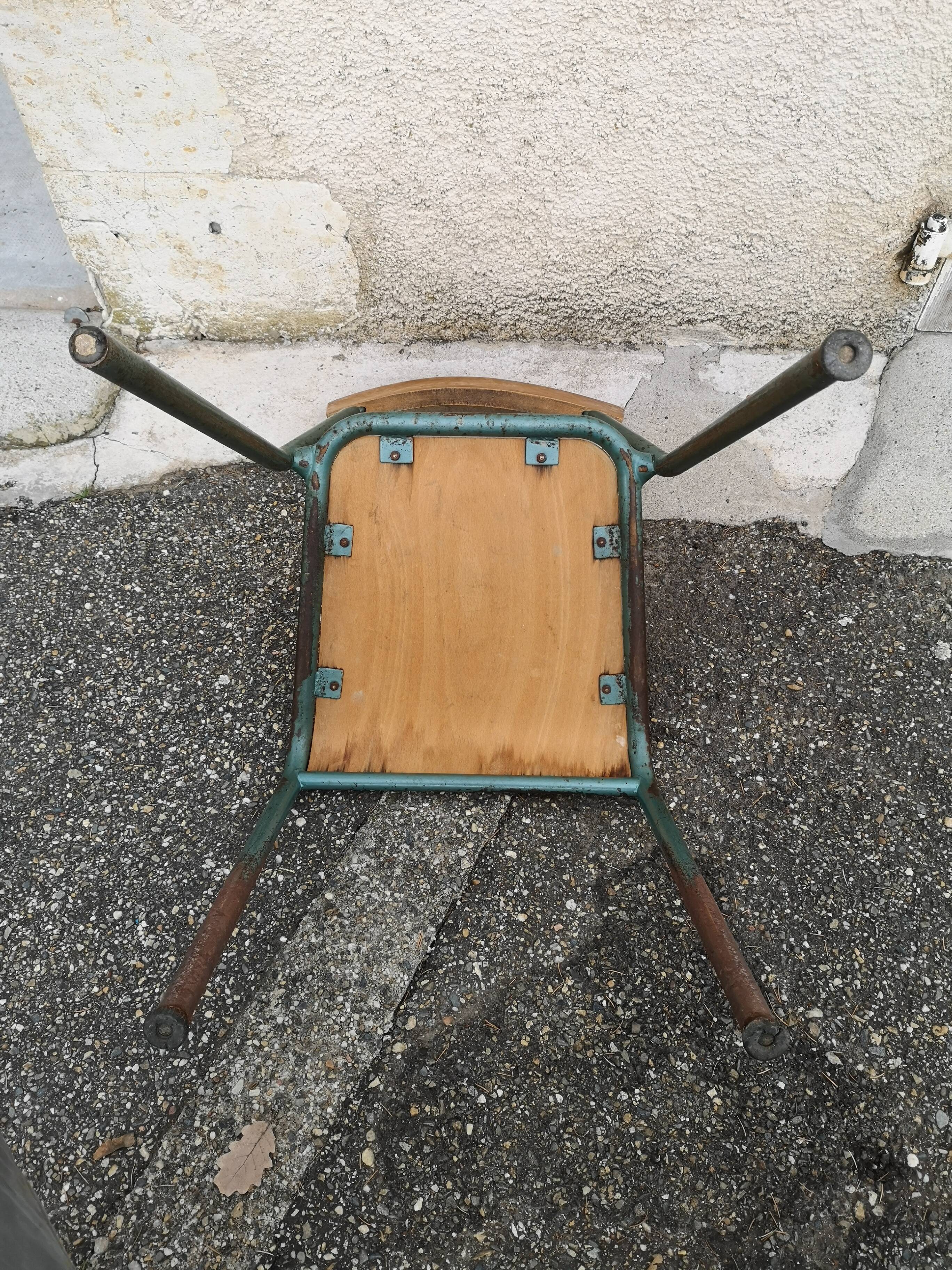 Stella vintage school chair