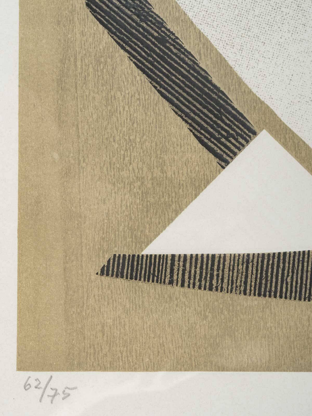 Lithographie par alberto magnelli