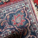 Antique Persian Kashan prayer handmade rug 131cm x 198cm 1920s - 1C1222