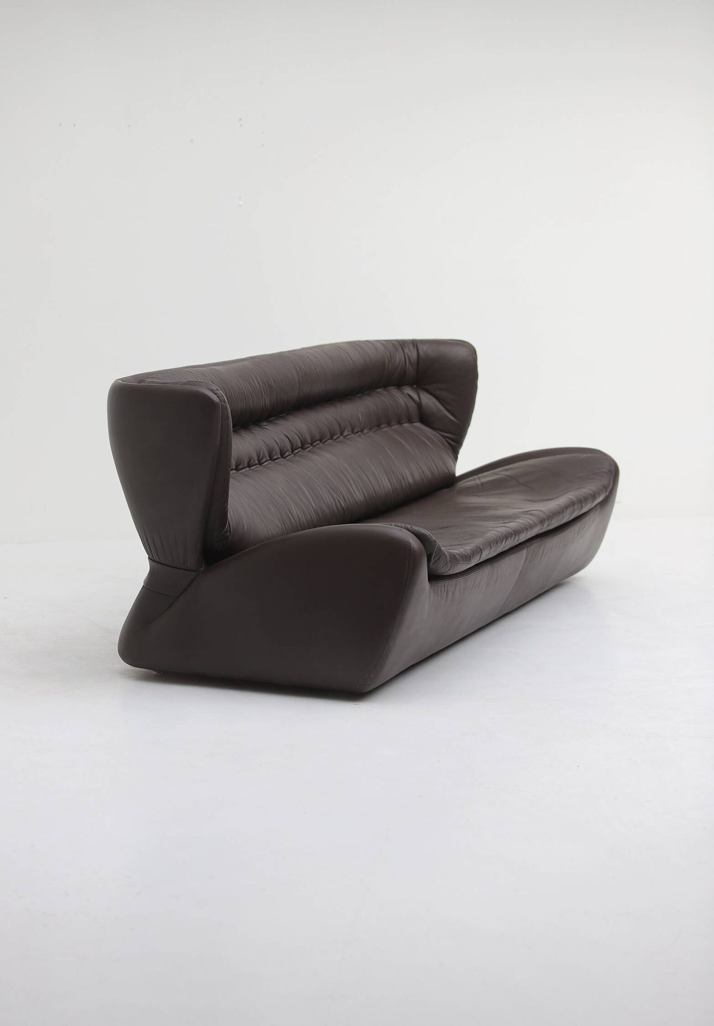 three-seat sofa model Pasha, manufactured in the 1970s by Durlet, Belgium.