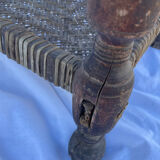 Traditional low Indian chair