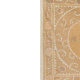 Vintage Turkish hand-knotted rug 153x164 cm