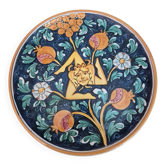 Plat décoratif céramique de Caltagirone