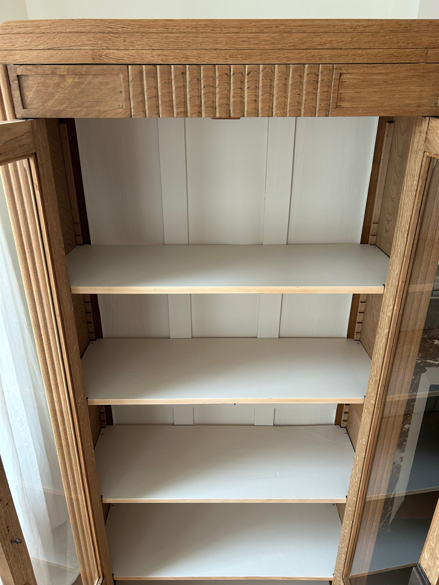 Art Deco glass cabinet (renovated)