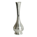 Lightweight metal single-stem vase