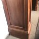 Fireplace art nouveau wood oak mantle façade dressing console