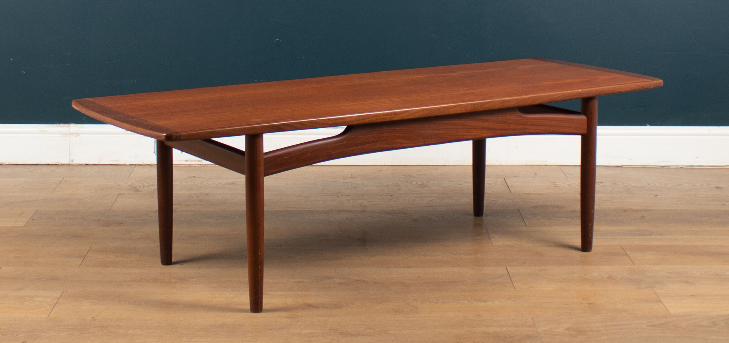 Retro teak 1960s G-Plan coffee table by Victor Wilkins