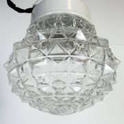 Vintage White Porcelain Pendant Light, 1970s