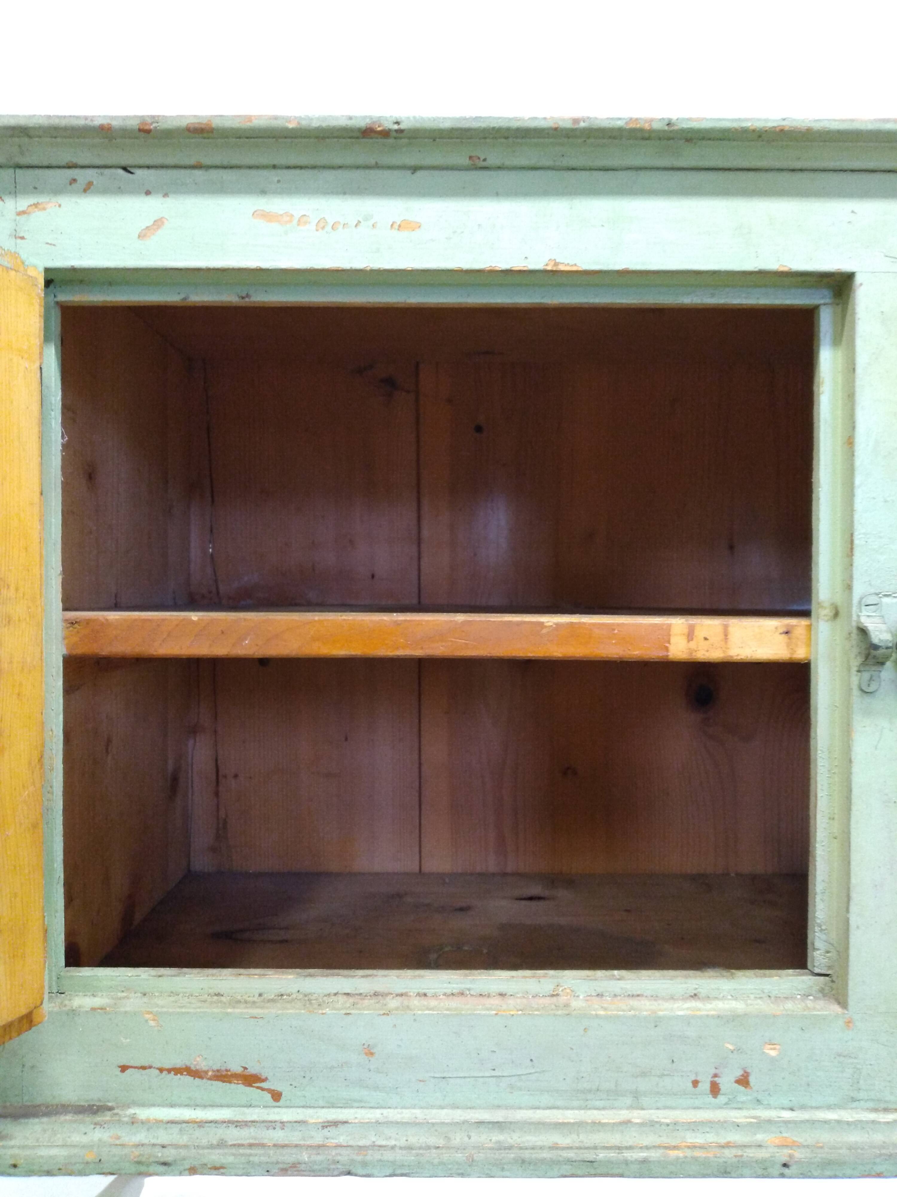 Antique glazed furniture / showcase