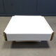 Vintage coffee table attributed to Willy Rizzo, 1970s