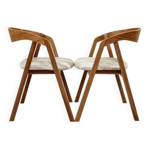 Paire de chaises scandinaves