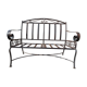 Banc de jardin en fer forgé