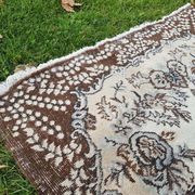 Vintage handmade Turkish rug 118x220 cm