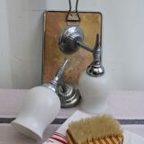 Pair of porcelain wall lamps