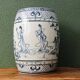 Tabouret chinois en céramique