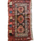 Collectible Antique Persian Shahsavan Moghan Area Rug- 44x94cm