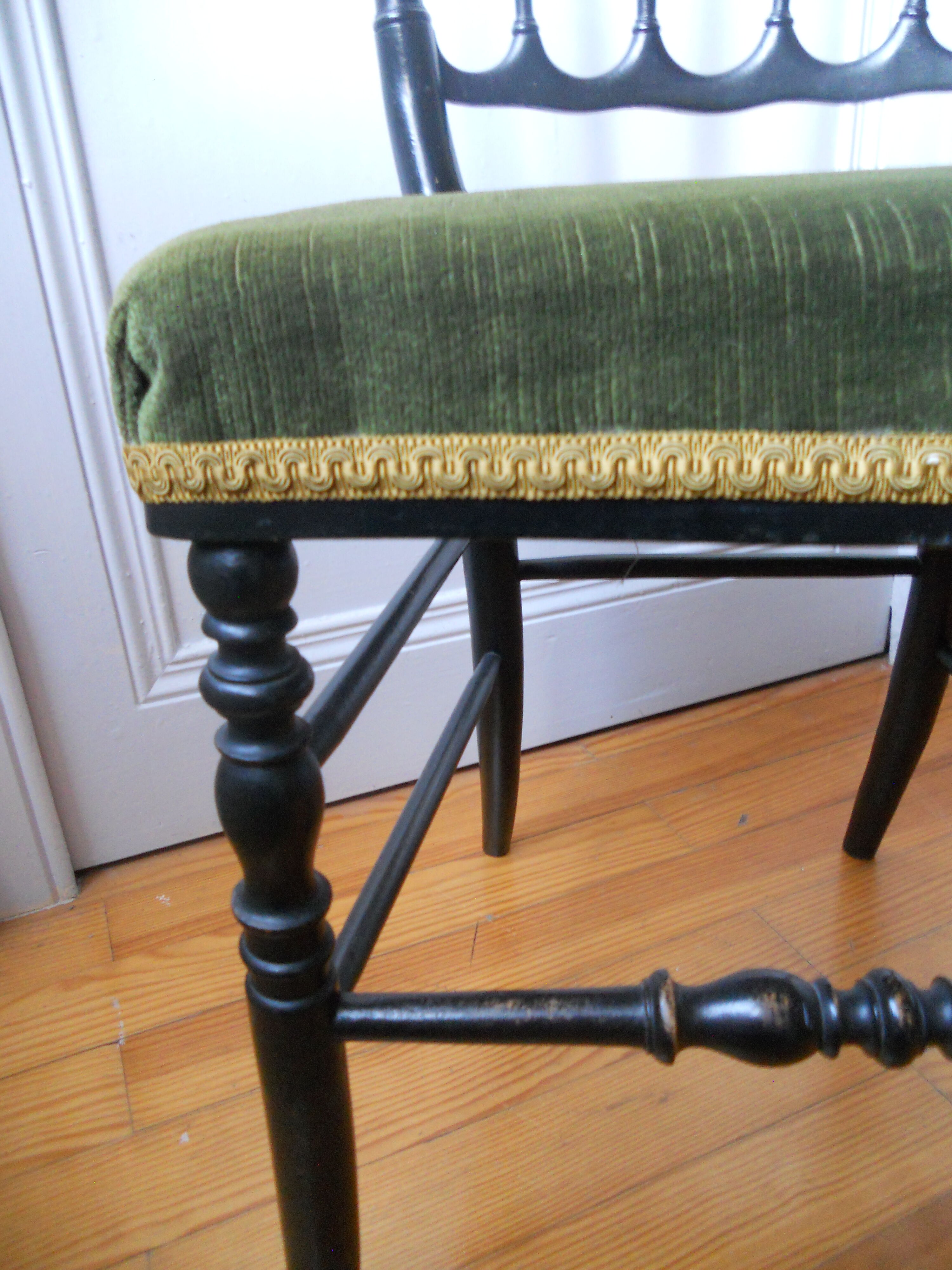 Ancient Napoleon lll chair